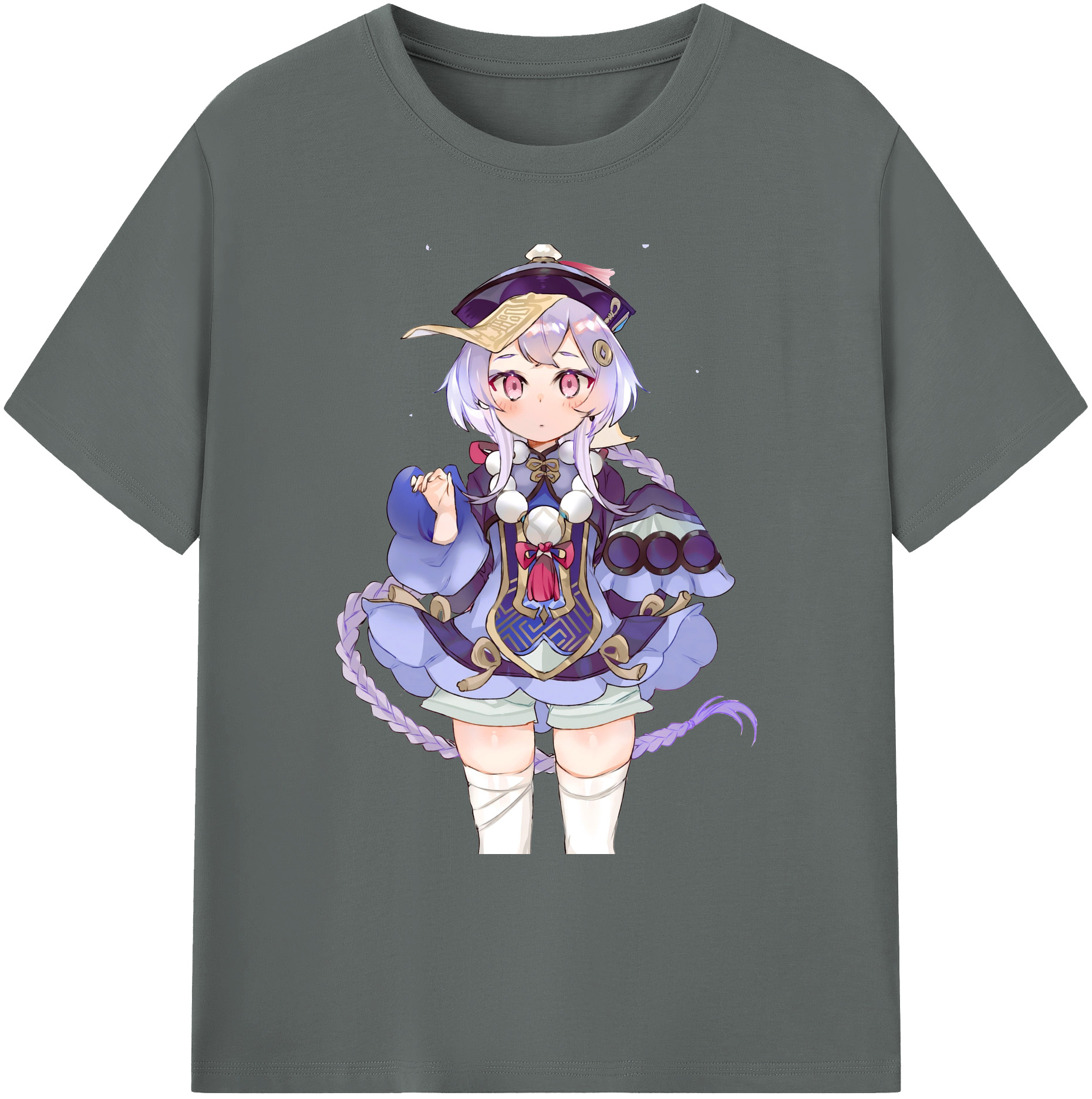 げんし神 七七 なな  genshin Nana 綿100％ メンズ半袖Tシャツ｜肌触りやわらか＆通気性